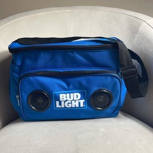 Bud Light Insulated Blue Tooth 24 Pack Beer Cooler